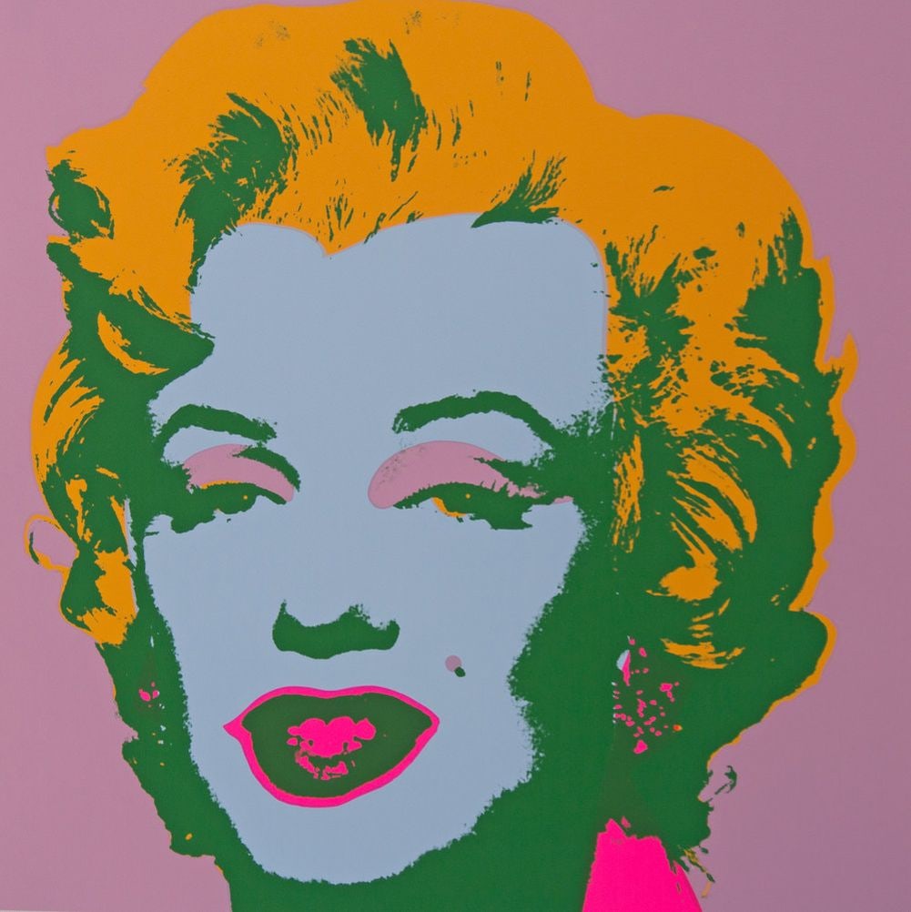 Warhol, Andy - Marilyn - Silkscreen: Artist: Warhol, Andy Title: 11.28: Marilyn Technique: Silkscreen on Museum board (heavy weight paper) size: 91 x 91 cm. (35,85 x 35,85 inch) Framed: Not framed More Information
