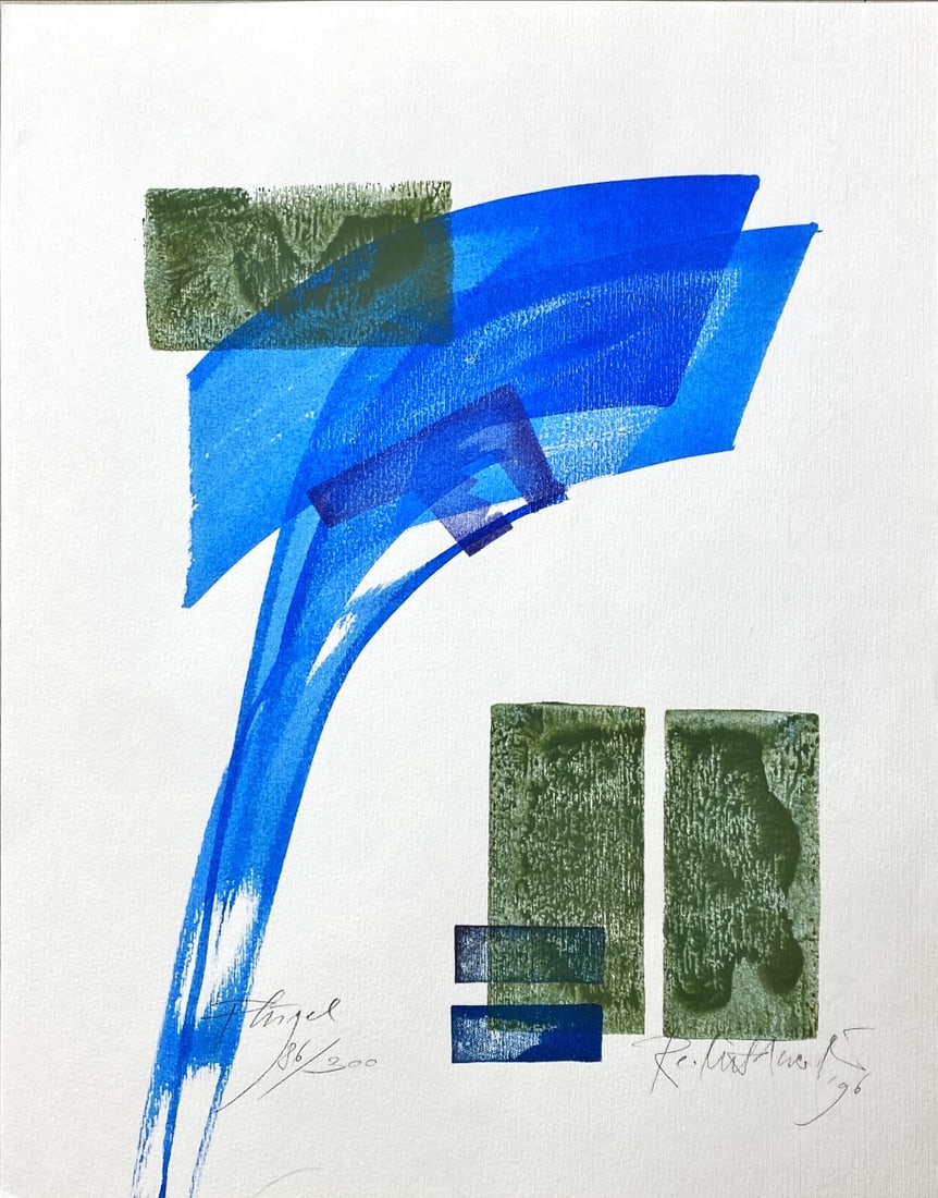 Parscha Mirghawameddin - Lithograph - Hand signed: Artist: Mirghawameddin, Parscha Title: Untitled Technique: Lithograph on Handmade paper size: 30 x 24 cm. (11,8 x 9,45 inch) Framed: Not framed More Information Great Lithograph by the German Artist
