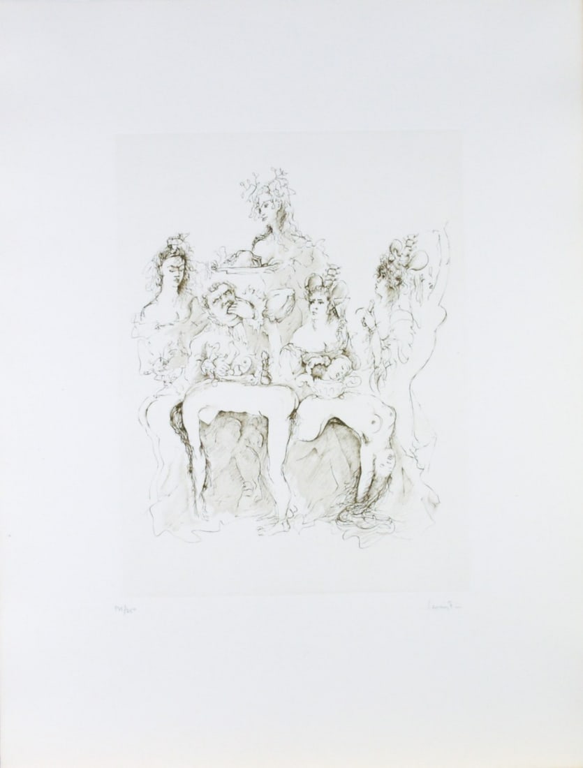 Fini, Leonor - Etching. (1 of 2)