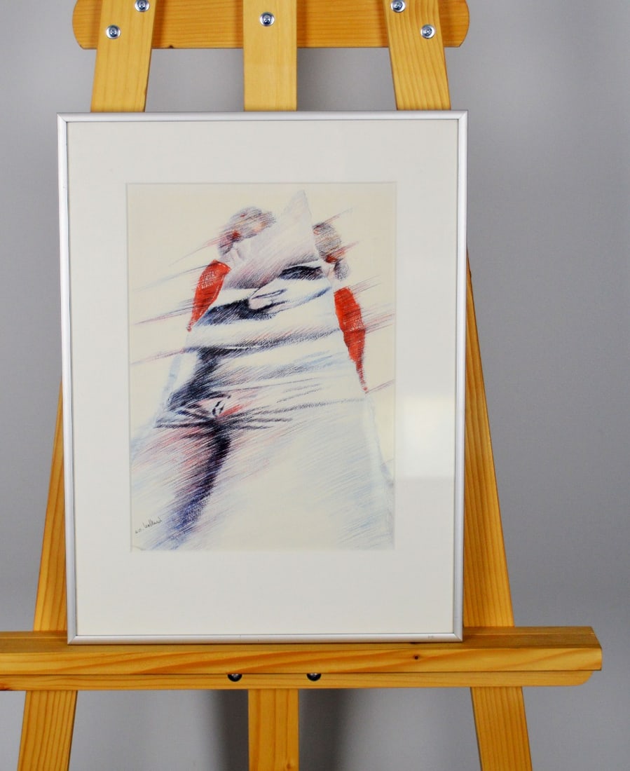 Musch, Leo - Lithograph - Handsigned: Artist: Musch, Leo Title: Lidia Technique: Lithograph on Handmade paper size: 40 x 30 cm. (15,75 x 11,8 inch) More Information Hand-Signed and numbered in pencil by the Artist. C