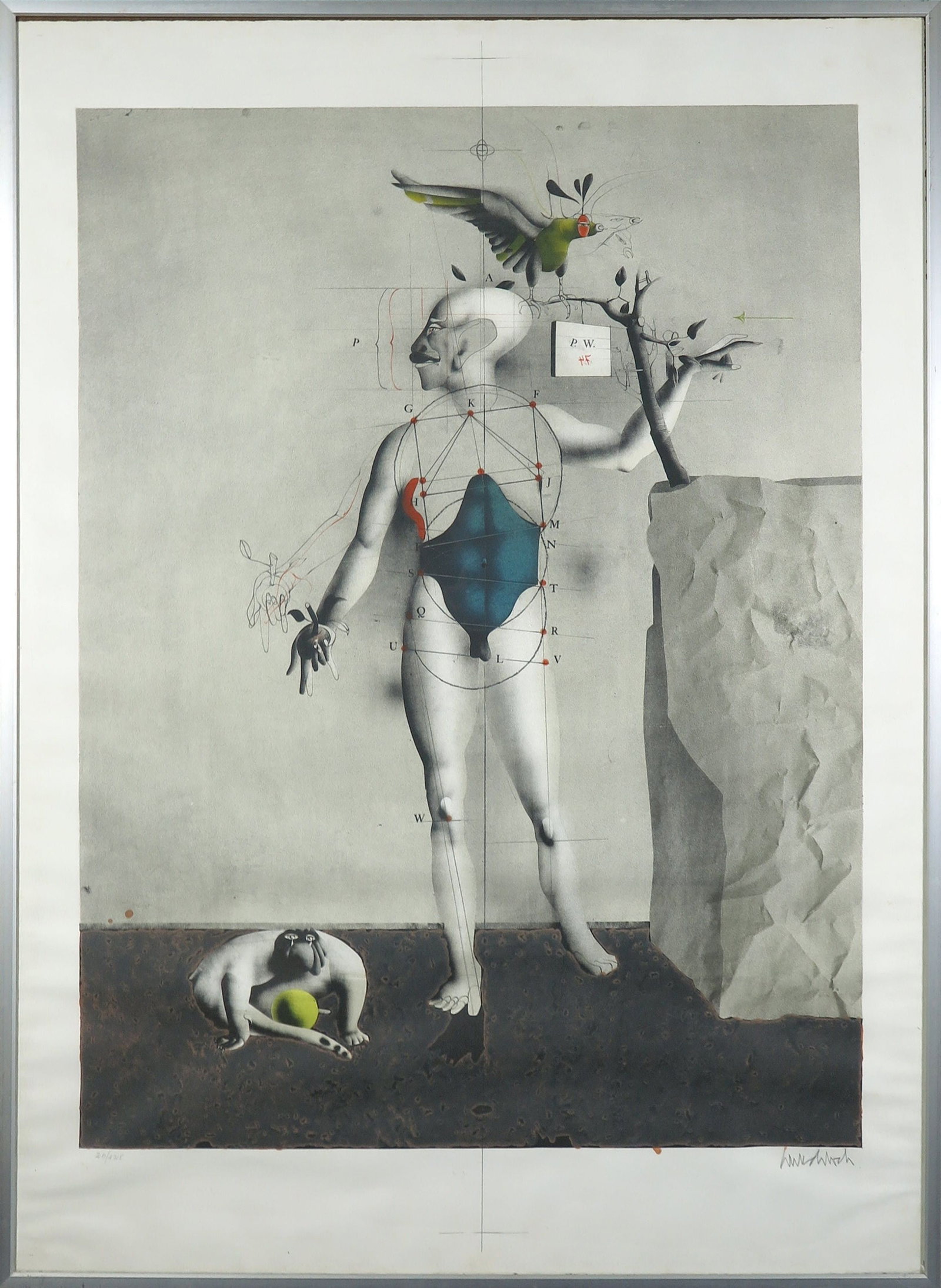 Wunderlich, Paul - Lithograph - Handsigned - 2