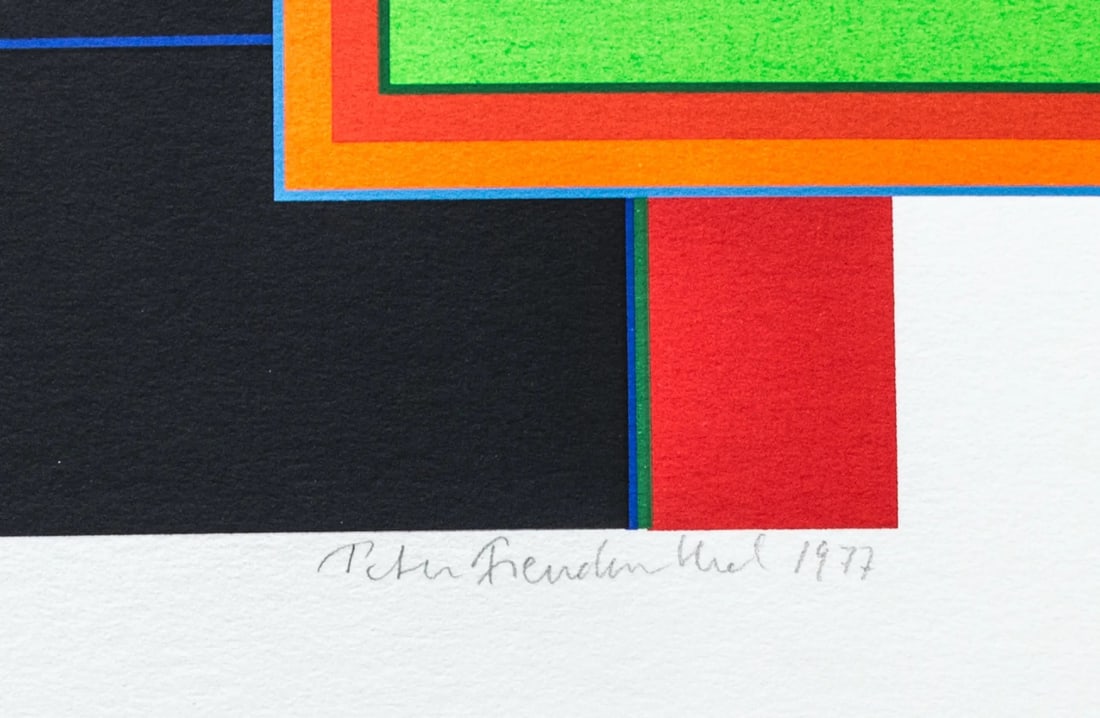 Peter Freudenthal - Silkscreen - Hand signed - 3