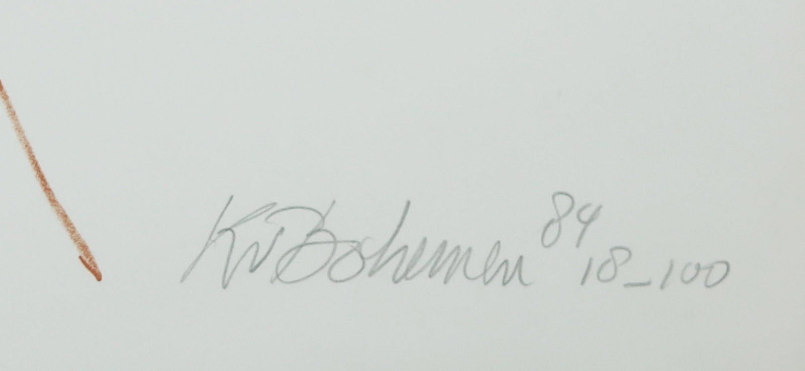 Bohemen, Kees van - Silkscreen - Handsigned - 2