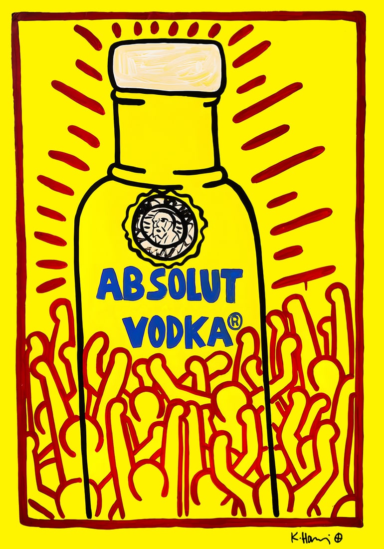 Keith Haring - Screenprint - Signed and hand numbered (1 of 3)