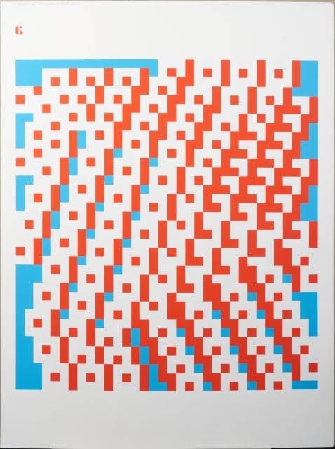 Fritz Rahmann - Silkscreen - Hand signed: Artist: Rahmann, Fritz Title: Multiplex Technique: Silkscreen on Museum board (heavy weight paper) size: 100 x 53 cm. (39,35 x 20,85 inch) Framed: Not framed More Information<