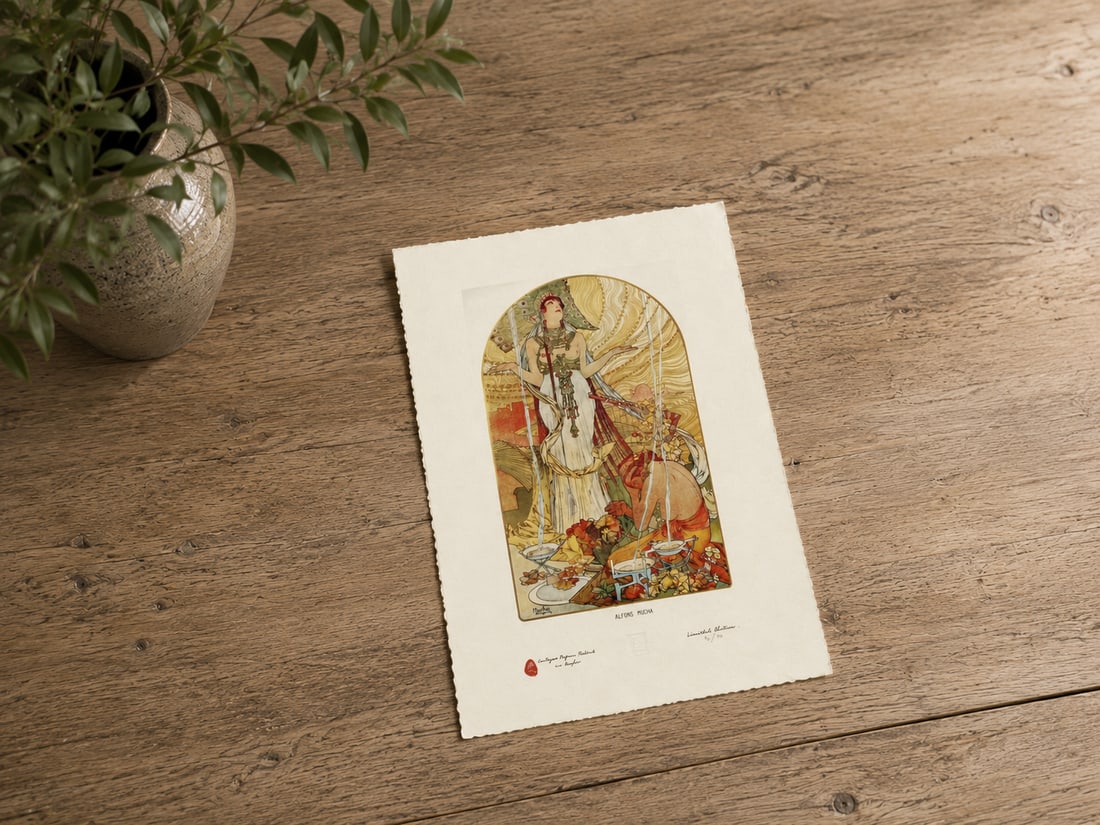 Mucha, Alphonse - Lithograph - Handnumbered - 2