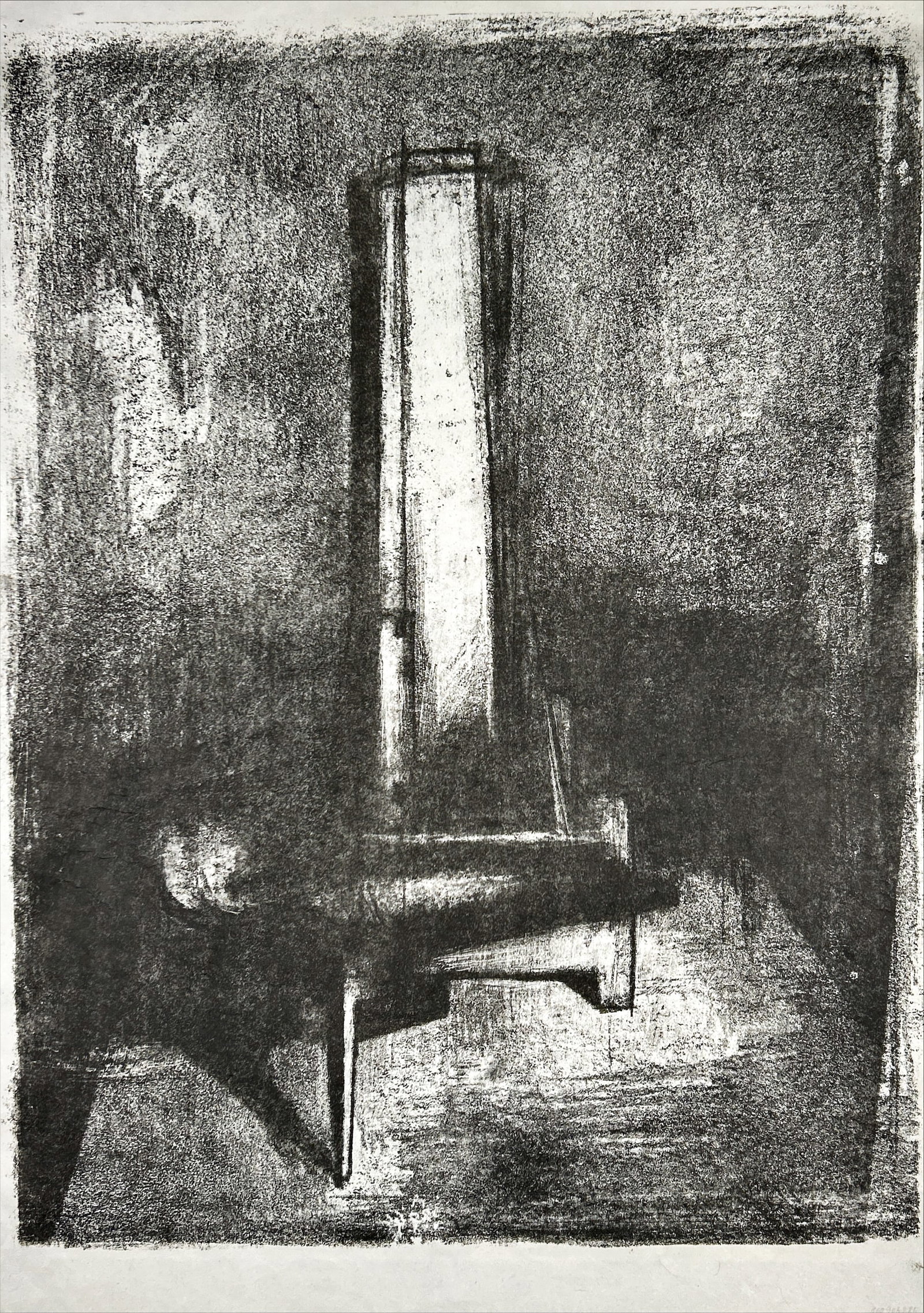 Butler, Reg - Lithograph - Handsigned: Artist: Butler, Reg Title: Tower Technique: Lithograph on Japon Paper size: 75 x 53 cm. (29,55 x 20,85 inch) Framed: Not framed More Information Edition: X / XXXV. Hand-Signed and dated in pencil by