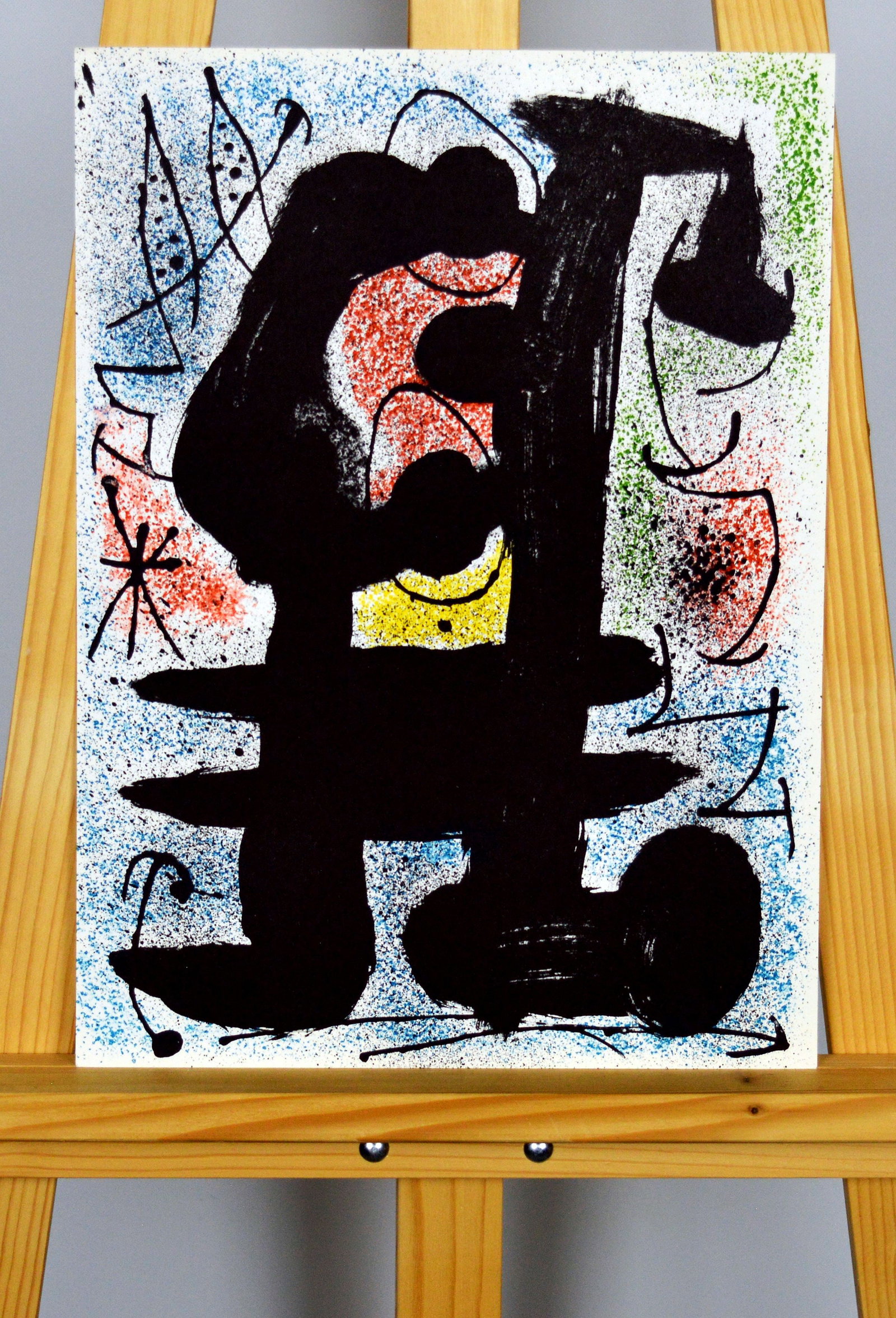 Miro, Joan - Lithograph - DLM: Artist: Miró, Joan Title: Untitled - DLM. Technique: Lithograph on Arches paper size: 38 x 28 cm. (14,95 x 11 inch) Framed: Not framed More Information from DLM (Derriè