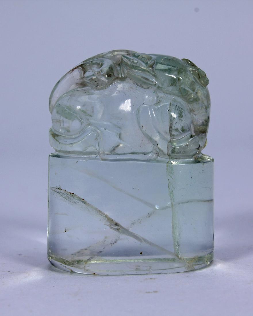 A CHINESE CRYSTAL SEAL (1 of 5)