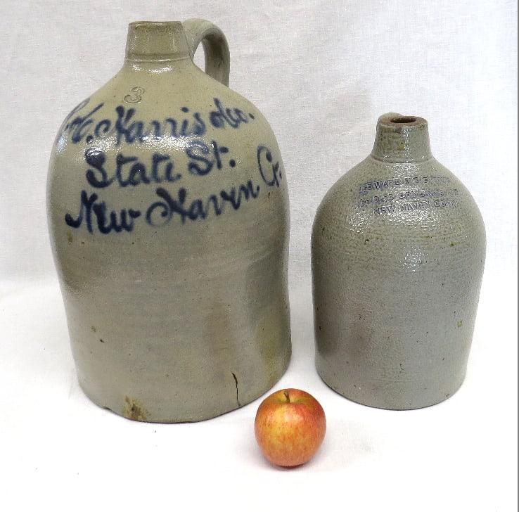 (2) New Haven, CT Jugs - R.G. Harris & Edward McCarthy (1 of 8)