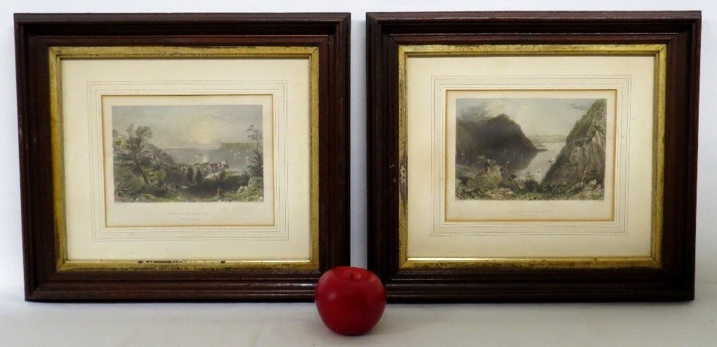 2 Hudson Valley Bartlett Engravings Hudson River (1 of 8)