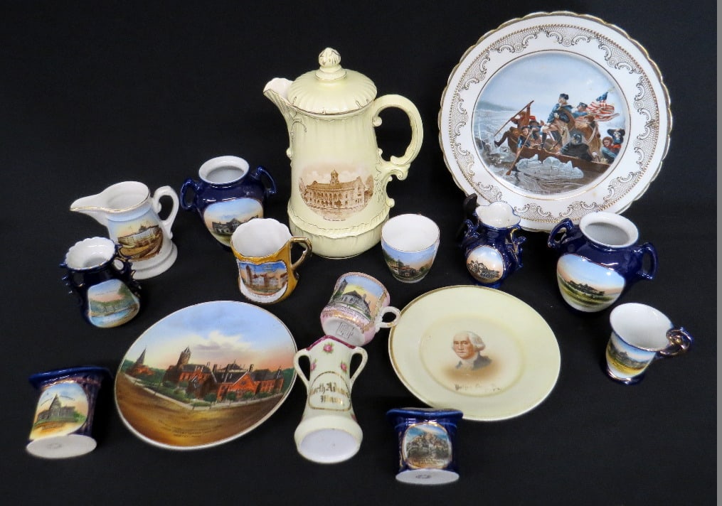 Victorian Souvenir China - Everywhere Else 16pc Lot (1 of 19)