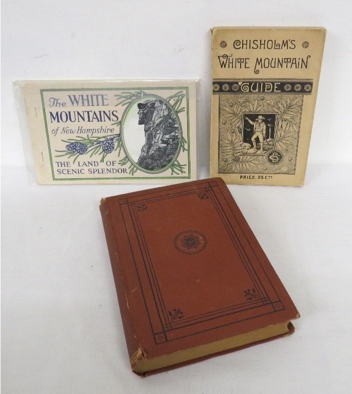 Lot of 3 White Mountain's, NH 19th C. Travel Books (1 of 16)