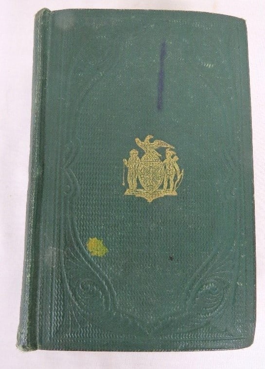 Manual of the Corporation of the City of New York, 1862 by D.T. Valentine: A Manual of the Corporation of the City of New York for 1862, by D.T. Valentine with foldout B&W as well as color illustrations, facts, historical information and much more. 775pgs in length, measurin