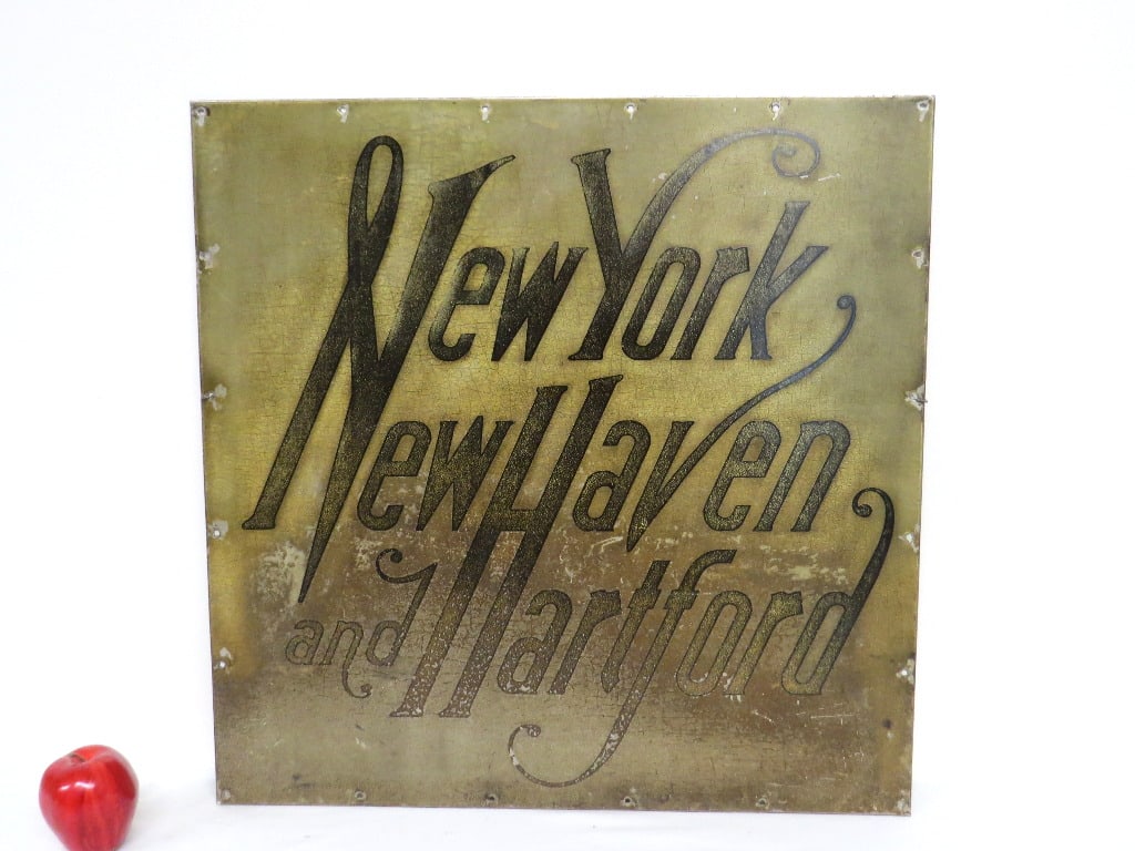 New York, New Haven & Hartford Railroad Engine Badge (1 of 4)