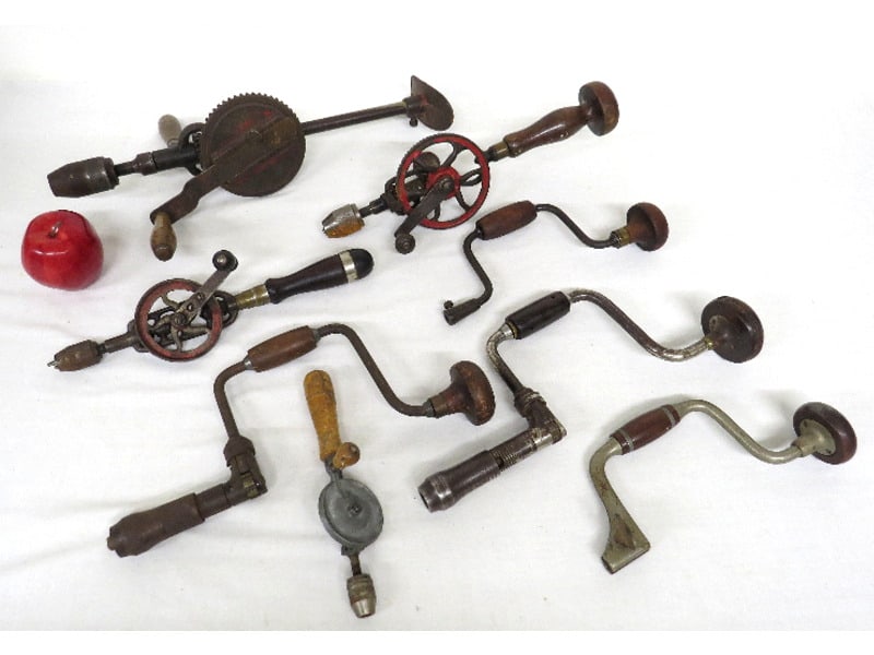 A Collection of Antique Carpenter's Braces (1 of 11)