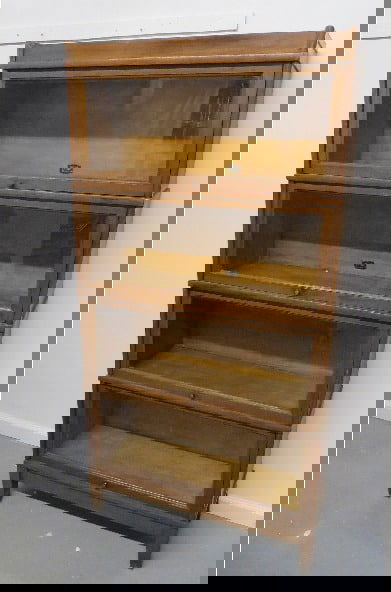 Hale, Herkimer NY Barrister Book Case 4 Tier (1 of 8)