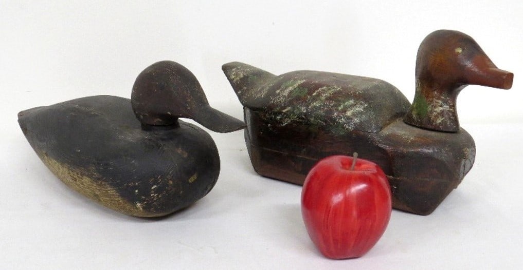 Pairing of Wooden Duck Decoys (1 of 11)