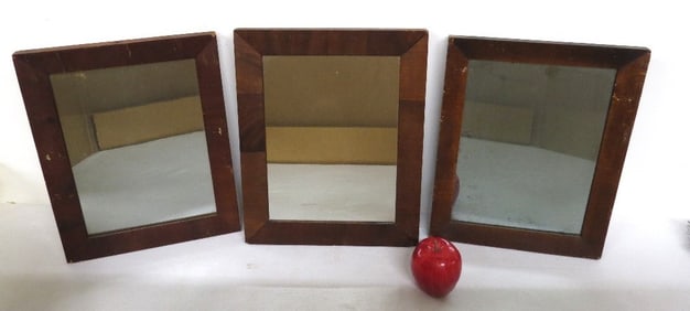 Three Empire Ogee Mirrors 1840's-60's Era