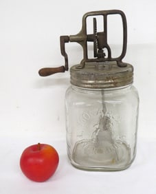 Monarch Embossed Lion Kitchen Churn Early 1900's