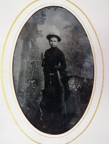 Late 19th C. NJ Origin Tintype Album