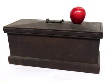A Victorian Era Wooden Tool Chest