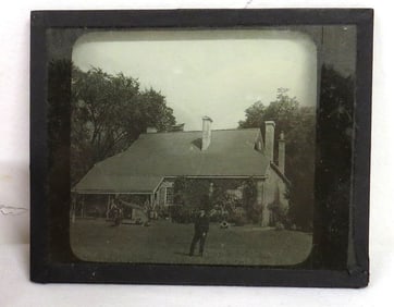 Washington's Headquarters, Newburgh NY Plate Glass Negative