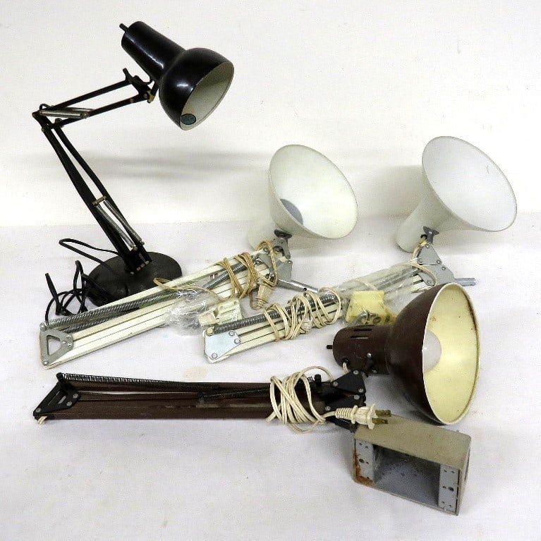 Norwegian Luxo & Similar Articulating Draftsmans Lamps (1 of 9)