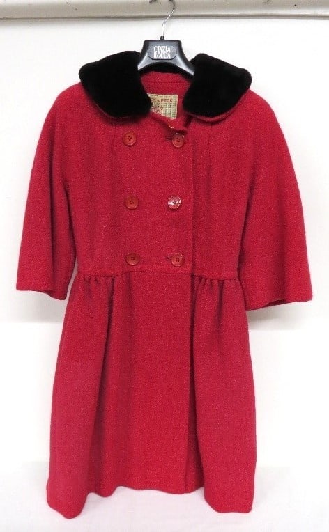 1960's Peck and Peck, 5th Ave NYC Red Ladies Coat (1 of 6)
