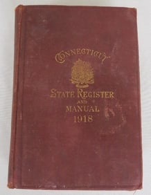 1918 Connecticut State Register & Manual