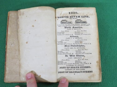 Edmund Child's City of Albany NY Directory for 1832-33