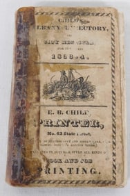 Edmund Child's City of Albany, NY Directory for 1833-34