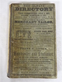 Adam's Sampson & Co. Albany, NY Directory for 1858