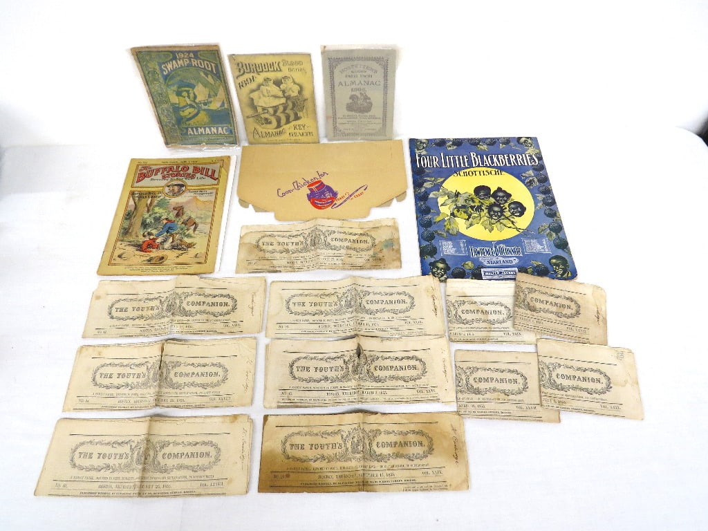Mixed lot of early ephemera 1850's-1900's (1 of 8)