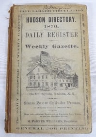 M. Parker Williams, Hudson NY Directory for 1876