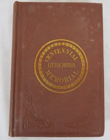 A.R. Presbyterian Church, Little Britain, NY 1859 Centennial Book