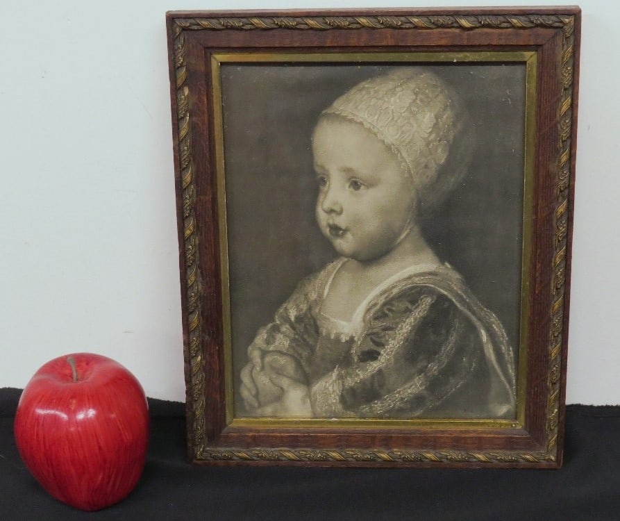 The Stuart Baby After Anthony Van Dyck in Sanitorium Frame (1 of 3)