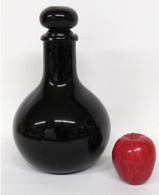 A 19th C. French Deep Amethyst Decanter or Apothecary Jar