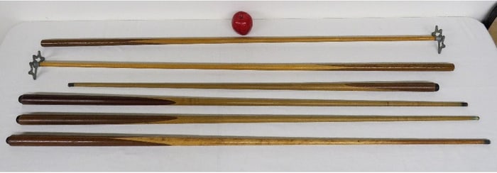 Vintage Mid-Century Blatt Billiards NJ Pool Cues & More