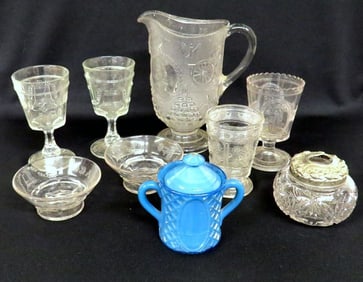 EAPG Incl. Gridley Pitcher, 1876 Centennial, etc.