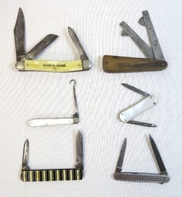 Ulster Knife Schrade & NY Knife Co Walden Pocket Knives