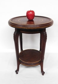 An inlaid Mahogany Stand early 20th C.