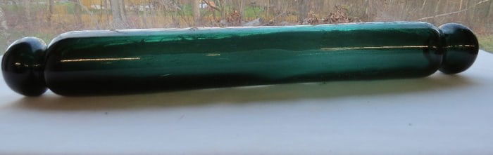C. 1850s Era Willington Glass Works, Willington CT. Rolling Pin
