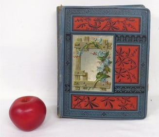 Victorian Era Scrapbook 47pgs Tradecards, Diecuts, Etc