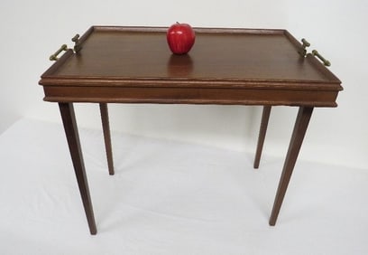 Early 20th C. "BILTON" Covertible Tray Table