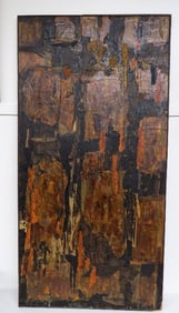 Large Anne Christensen Poughkeepsie Mid Century Collage