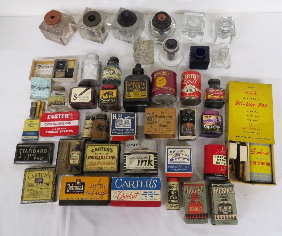 Ink Advertising Carters, Sanfords, Parker, Higgins, etc. (1 of 10)