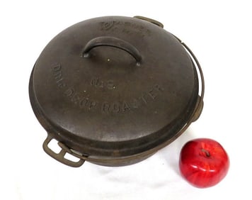 Wagner Ware No. 9 Drip Drop Roaster Dutch Oven w/Lid