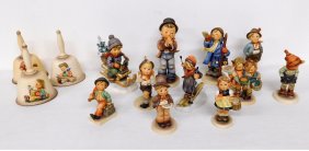 A Lot of 14 Goebel Hummel Figures & Bells