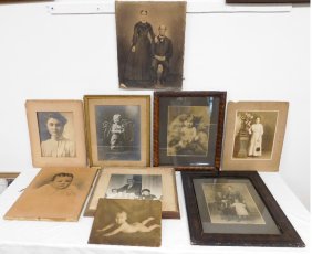 A Grouping of Victorian Portraits - Instant Relatives